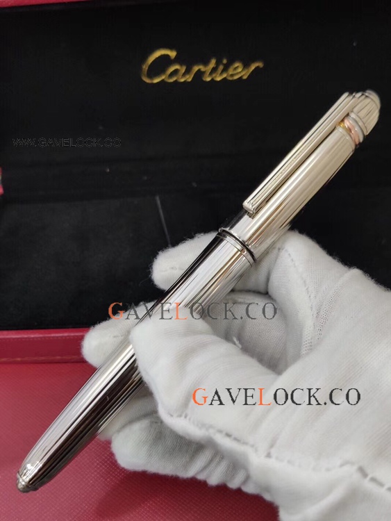 Cartier Pasha Rollerball Pen For Sale Cartier Silver Pen